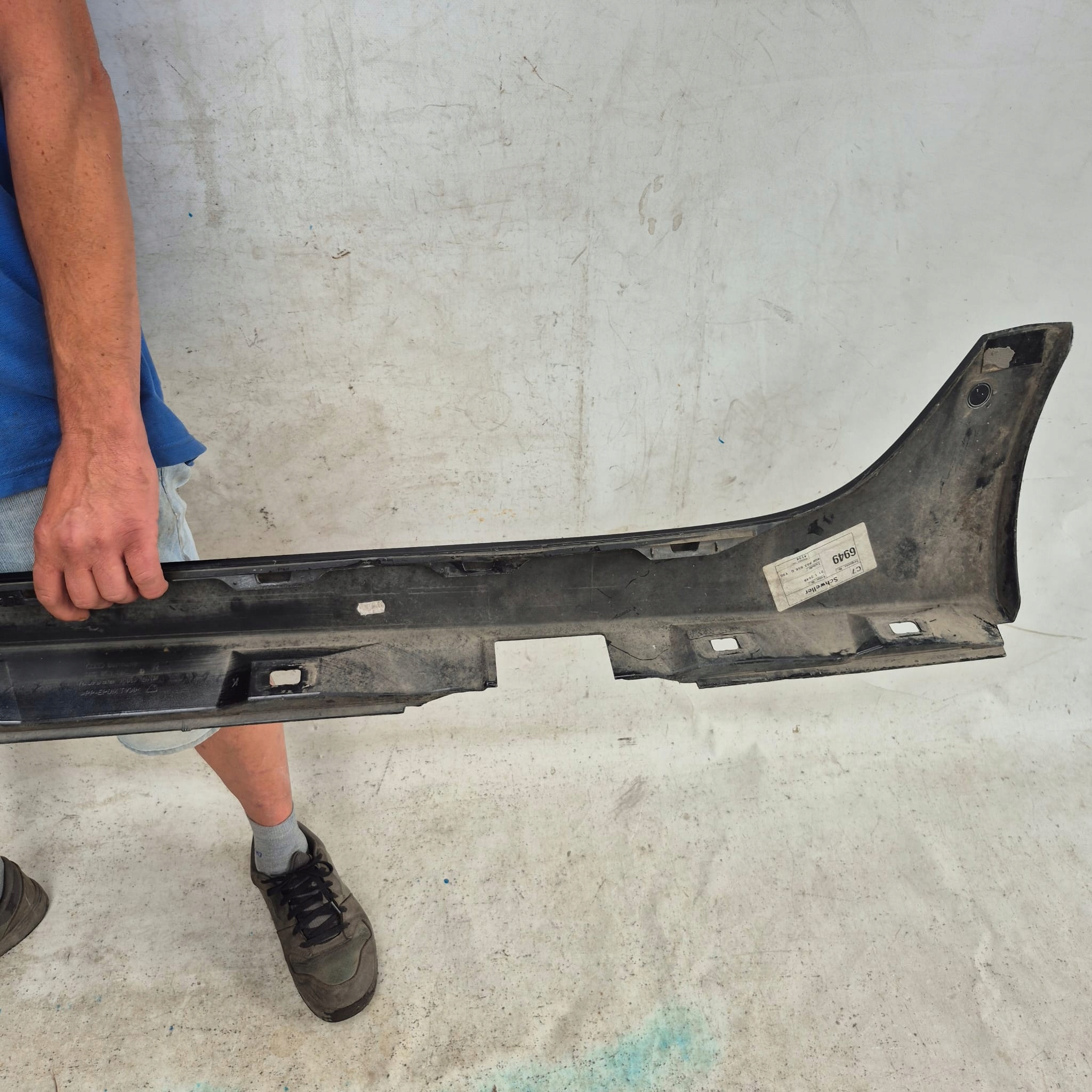 AUDI A6 C7 4G 11-14 moulding threshold threshold right