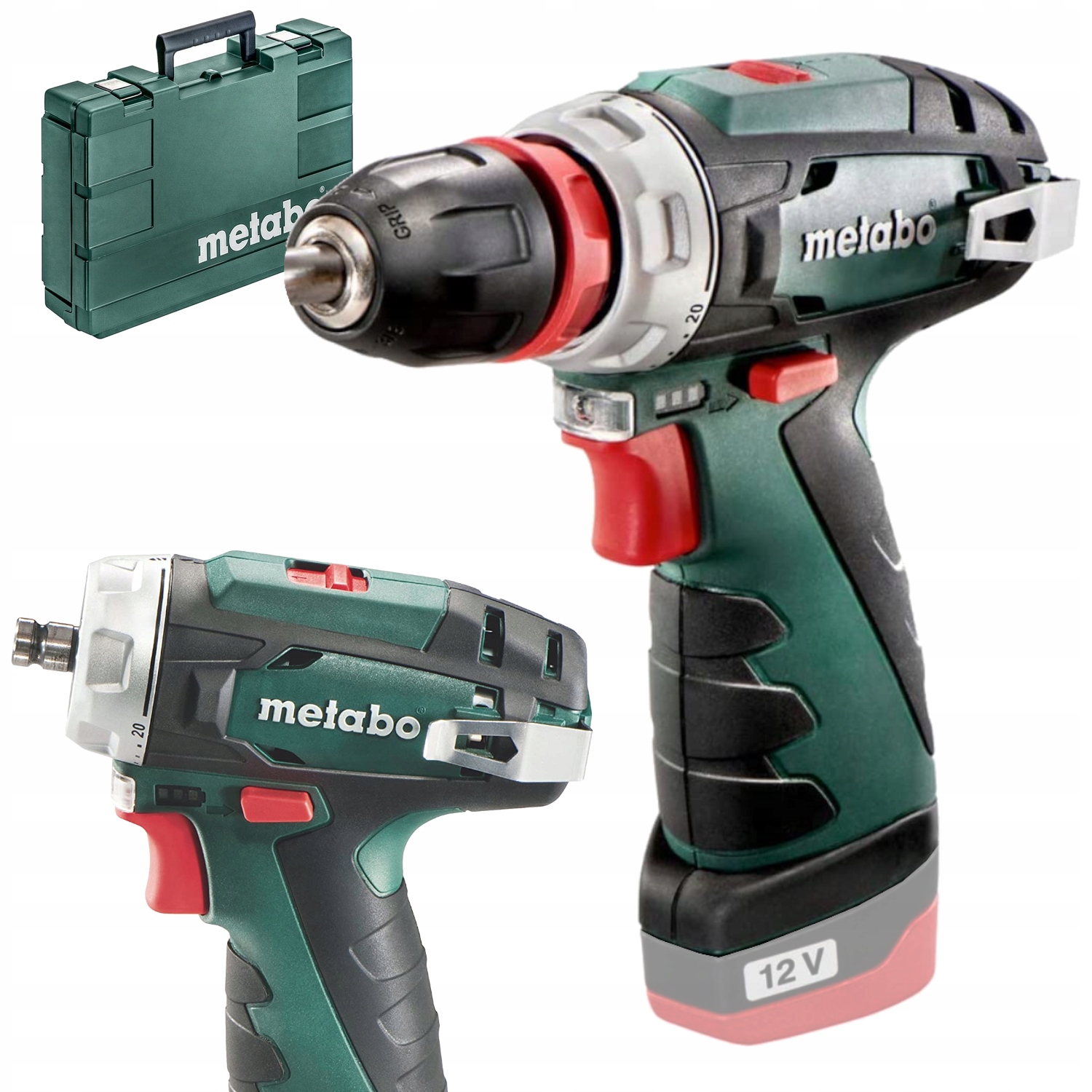 

Metabo Wkrętarka 12V PowerMaxx Bs body walizka