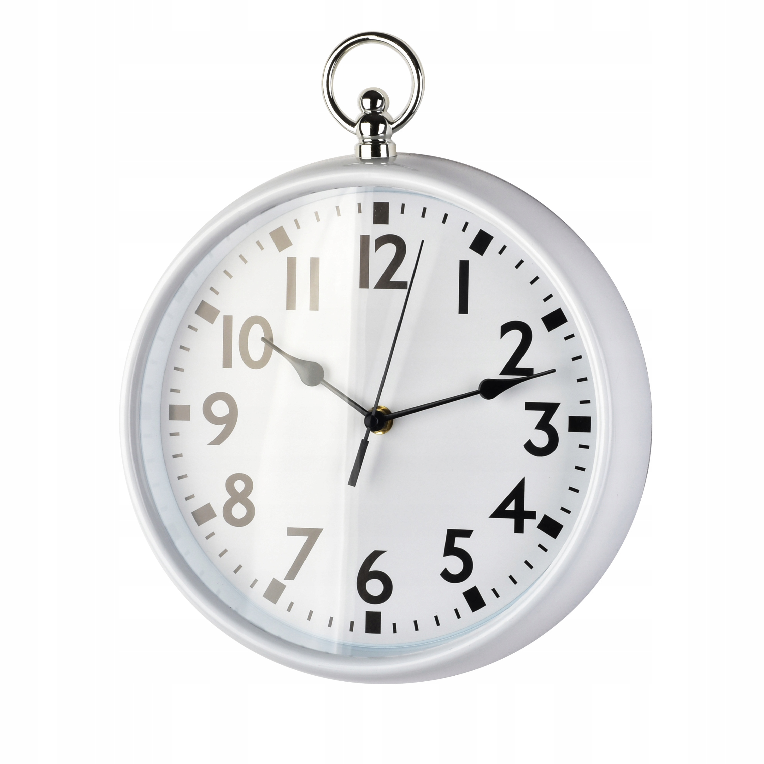 ZEGAR ŚCIENNY OKRĄGŁY 30CM biały