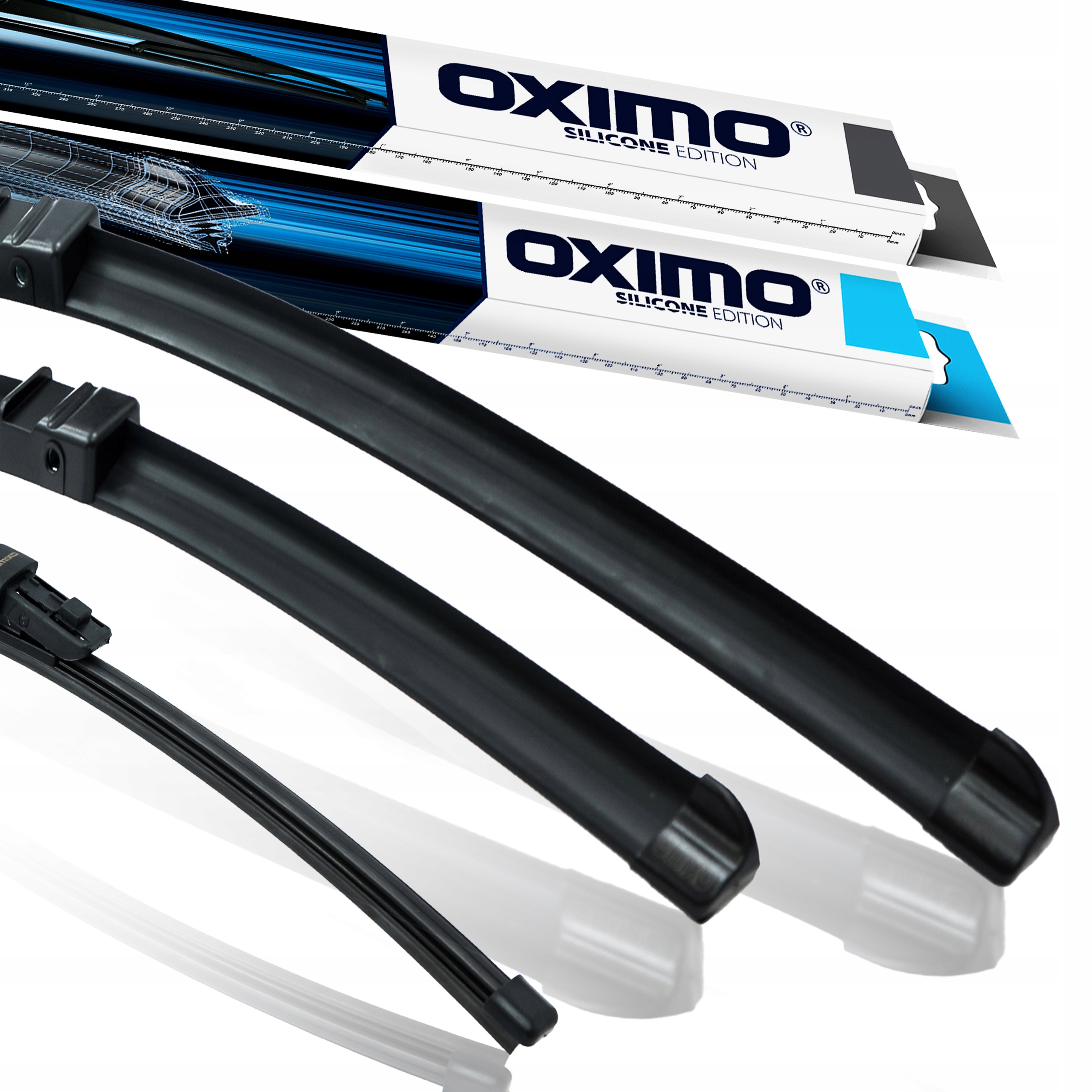 Wycieraczki Oximo Przód+Tył 600/475/280mm Vw Passat B7 Alltrack 2012-2014