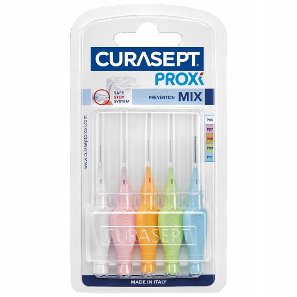 2 x Indent Curasept Proxi Mix szczoteczki międzyzębowe 5 sztuk