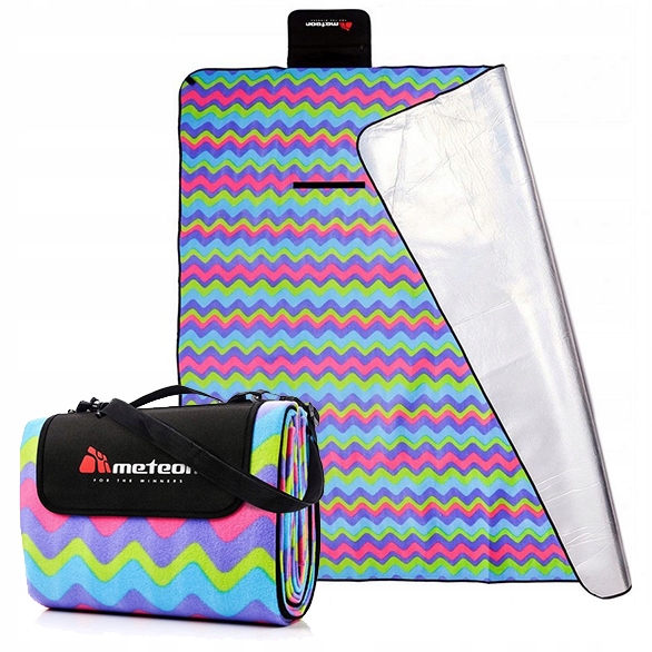 Koc piknikowy Meteor 180x200cm biwakowy izolowany