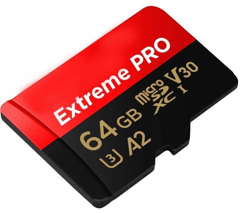 

Karta Extreme Pro microSD 64GB 170/U3 A2 (maj 2022