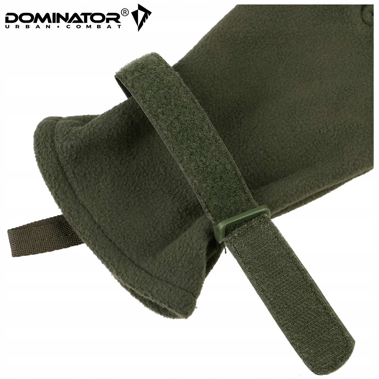 RĘKAWICE TAKTYCZNE ZIMOWE POLAR DOMINATOR OLIV XXL Skład materiałowy 100% poliester