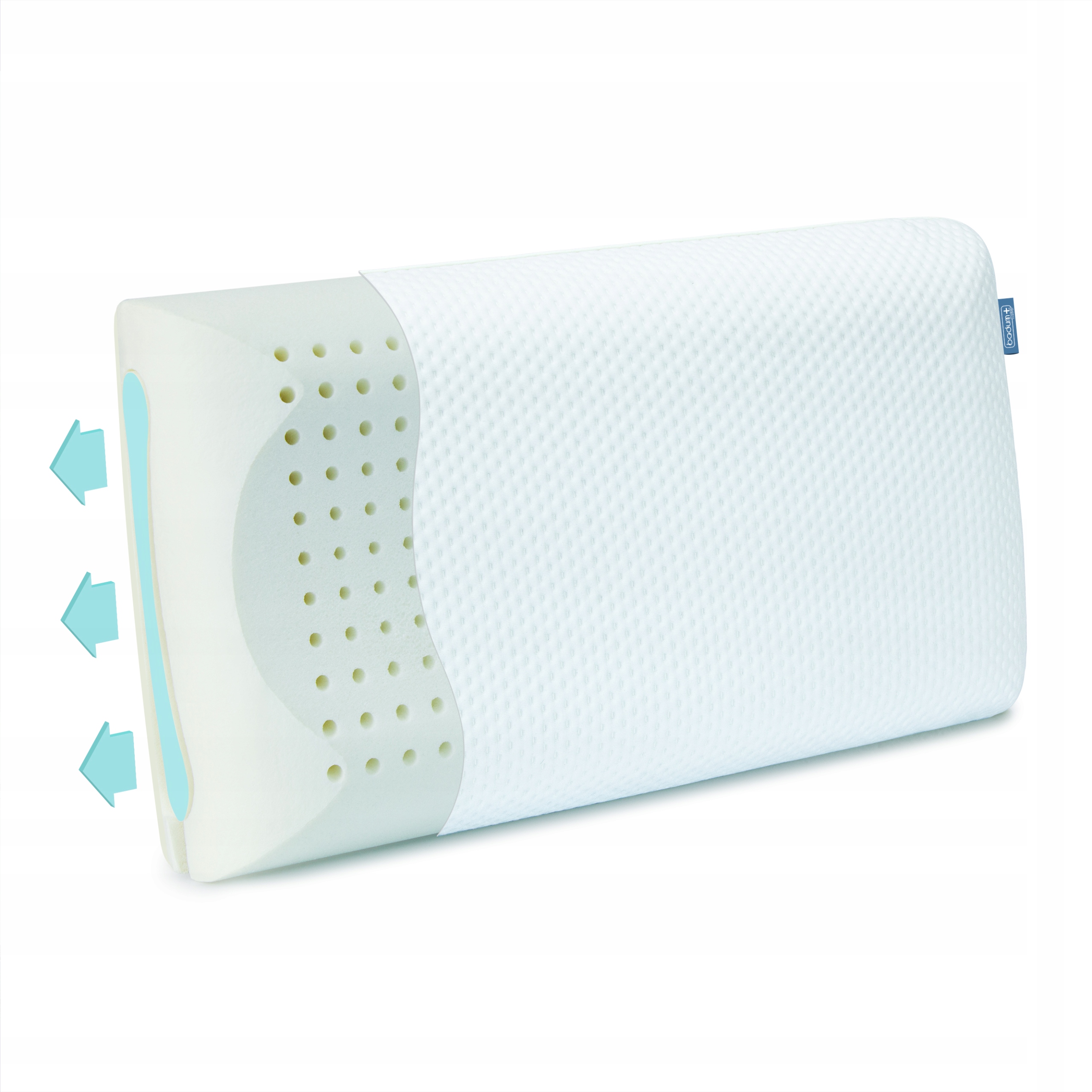 Poduszka ortopedyczna, profilowana, regulowana Lila VitaRest r. L Tencel