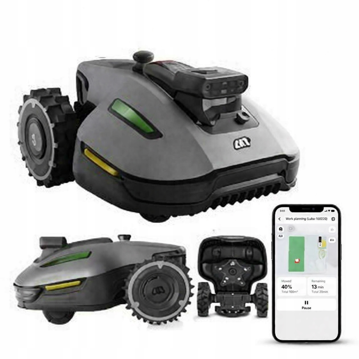 Mammotion Yuka 2 Mini 800 Robot Koszący Z Gps Bez Kabli Kosiarka Model 2026