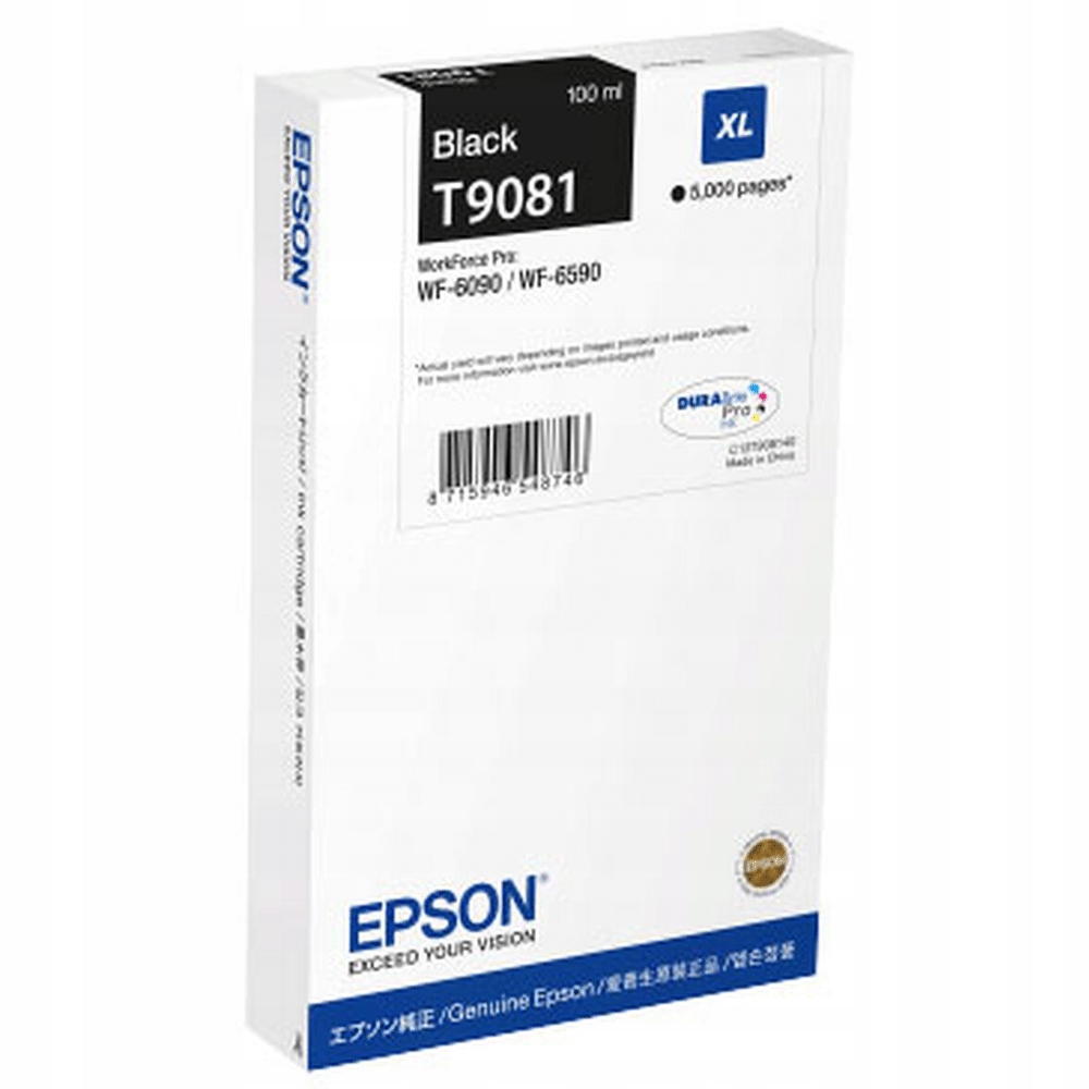 Inkoust Epson C13T908140 S020010 černý (black)