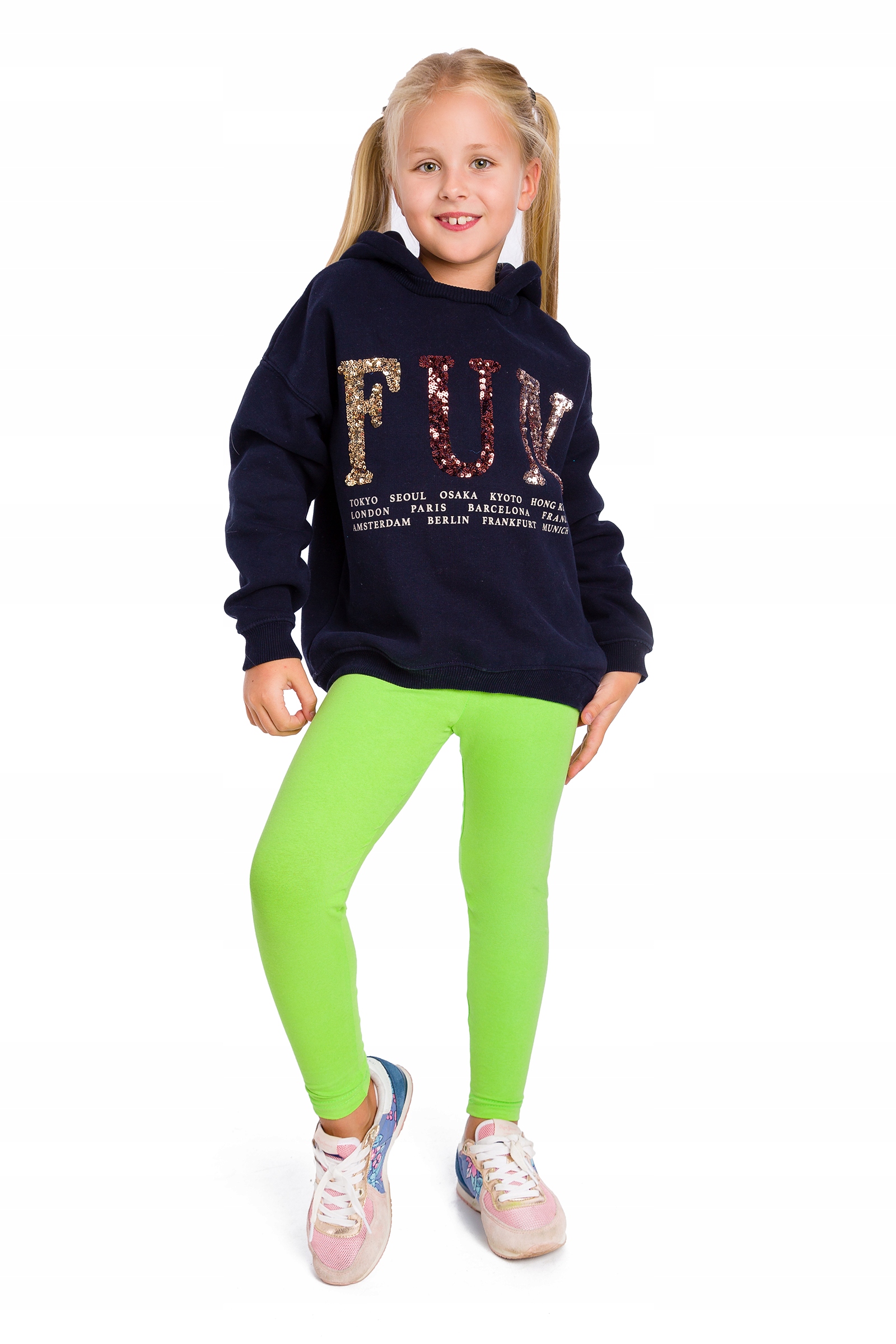 

Legginsy Dziecięce Getry Bawełniane 128