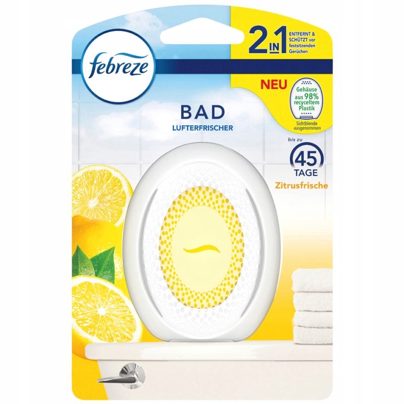 FEBREZE Bad odświeżacz 2w1 ZITRUSFRISCHE 7,5ml DE 13618136180 Allegro.pl