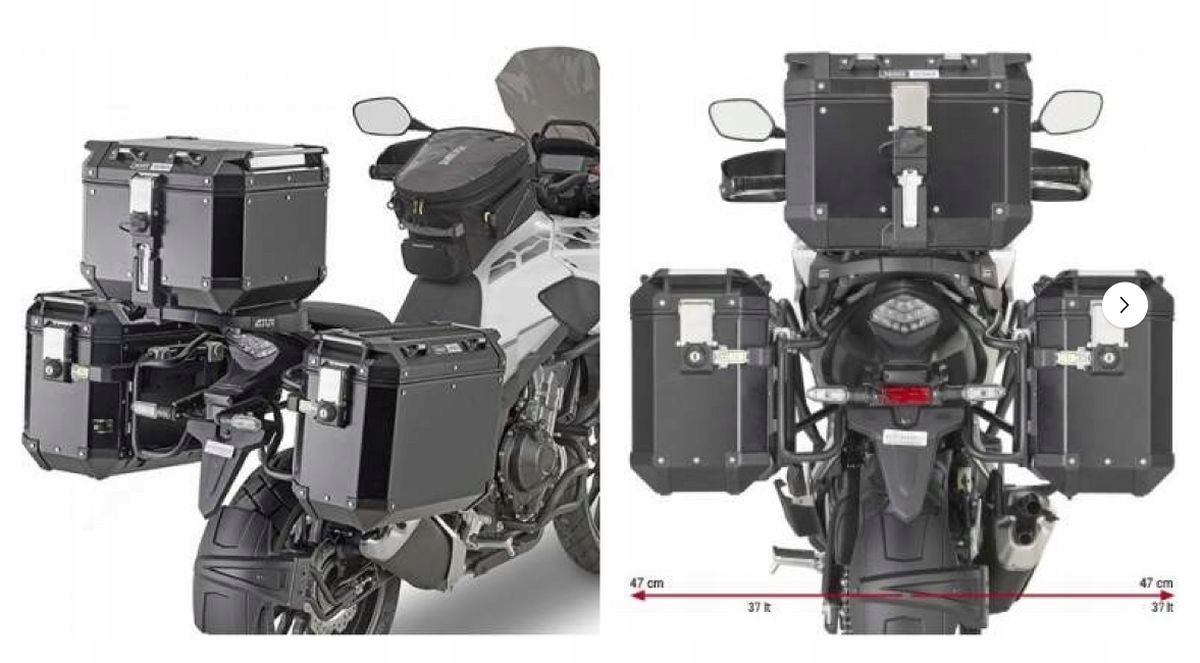 Kappa Stojan Bočných Kufrov Monokey Cam Side Honda Cb 500 X (19-20) Pod