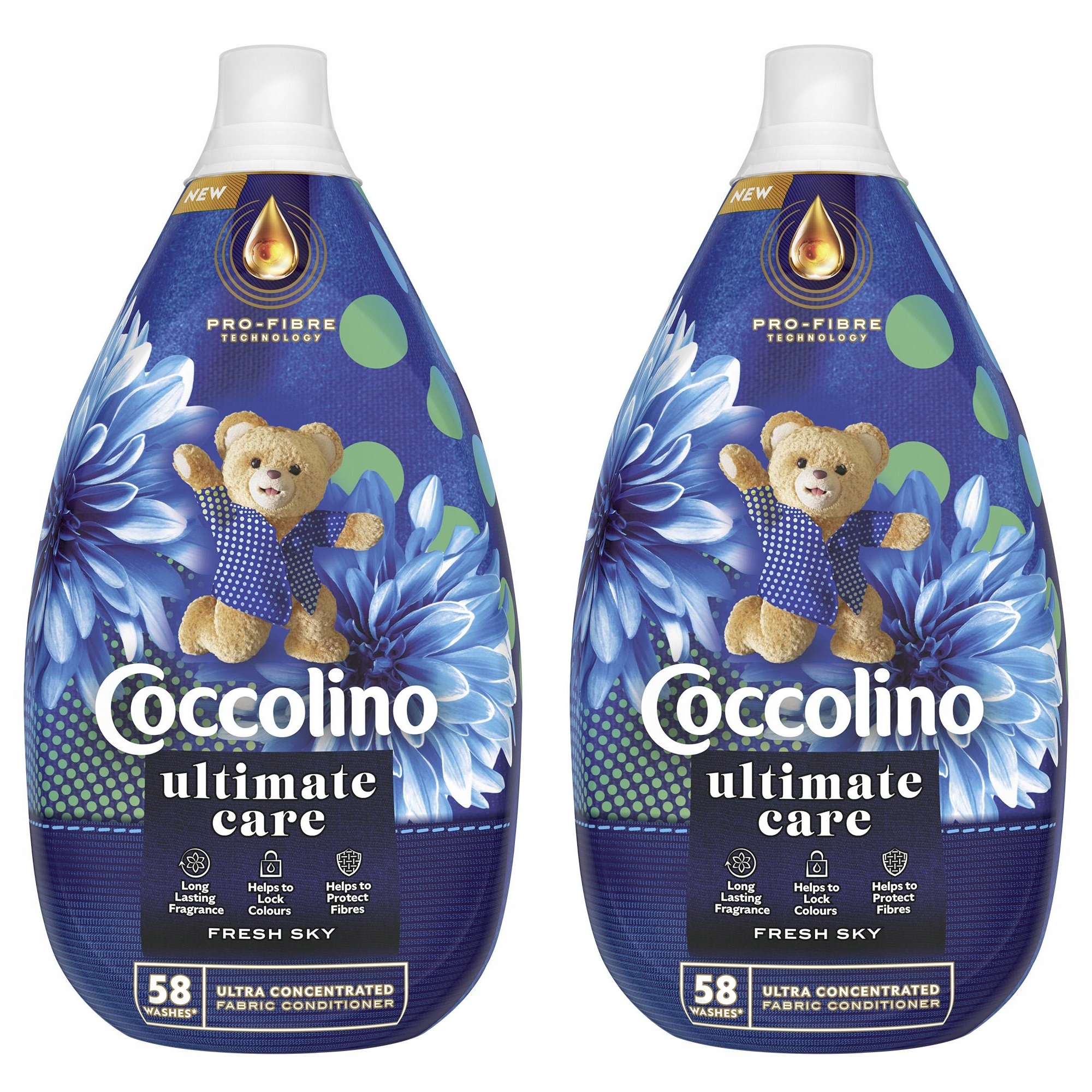

Coccolino Ultimate Care płyn do płukania 2x 870ml
