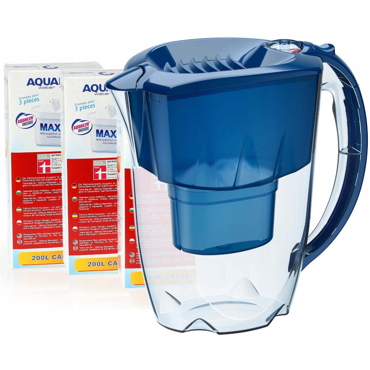 

Dzbanek filtrujący Aquaphor Amethyst +9 wkładów