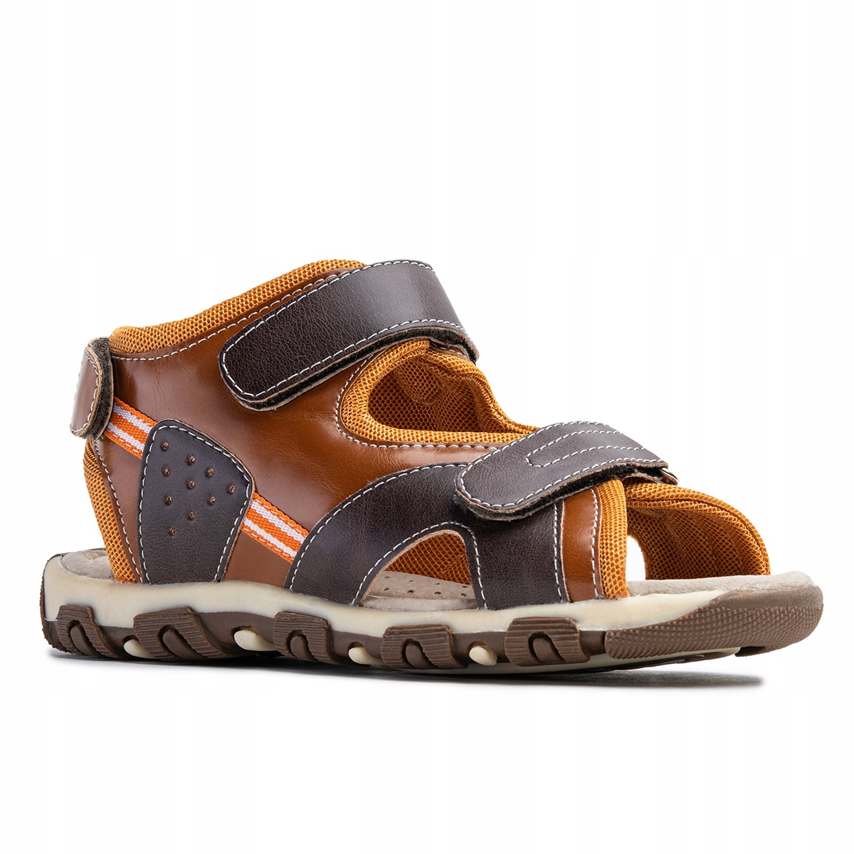 

Sandały na rzepy lekkie wew.SKÓRA Picco