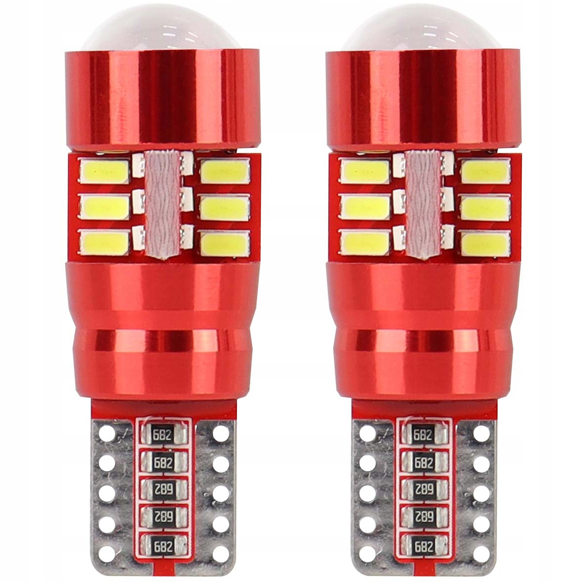 

Żarówki W5W Led 12V 24V Canbus Soczewka Postojowa