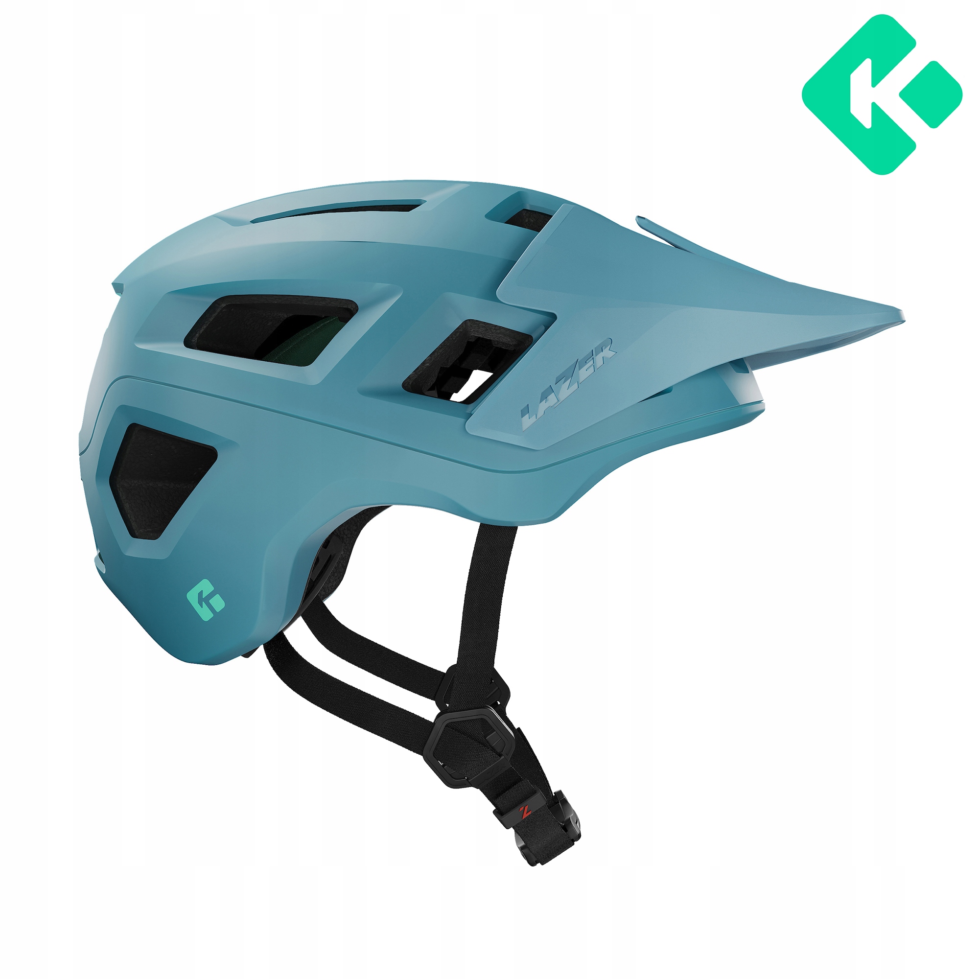 Cyklistická přilba Lazer Coyote KinetiCore Mtb Matte Blue Celadon M