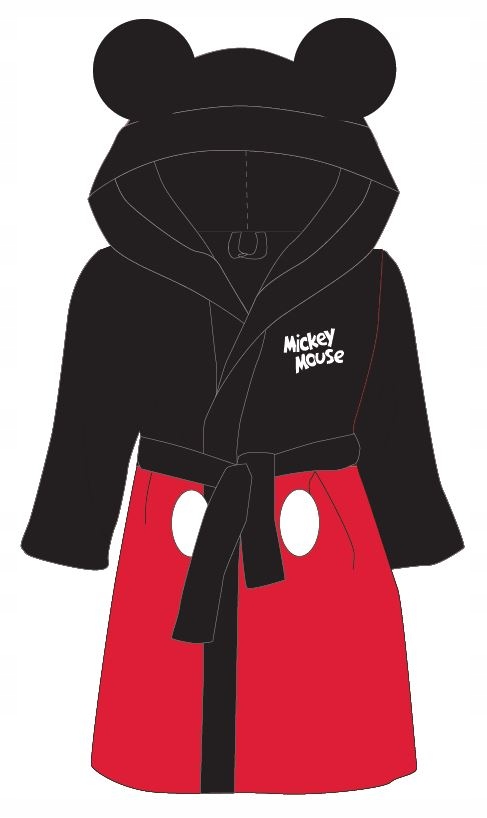 

Myszka Miki Mickey Szlafrok, porannik 116/128