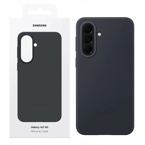 Pouzdro Zadní Kryt Silicone Case Pro Samsung Galaxy A37 5G A376 Originální Černé