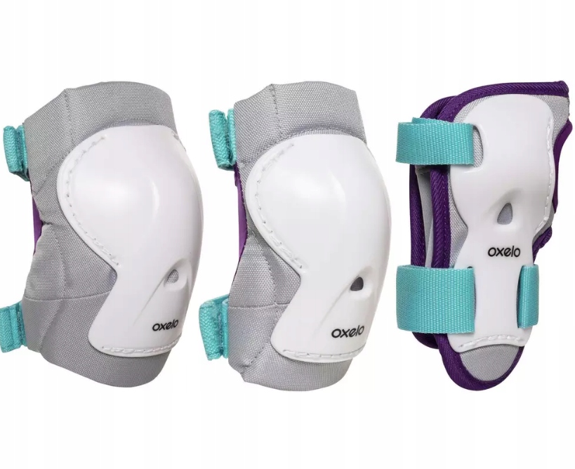 OXELO Rolki Hulajnoga Deskorolka OCHRANIACZE S Rodzaj ochraniacze piszczeli i kolan