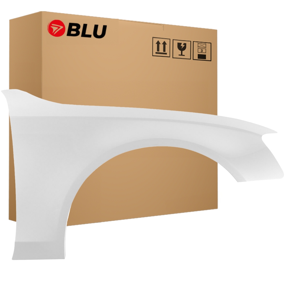 Blu Blatník Audi A4 B8 S4 LY9C pravý bílý 11-15 přední lift pozink