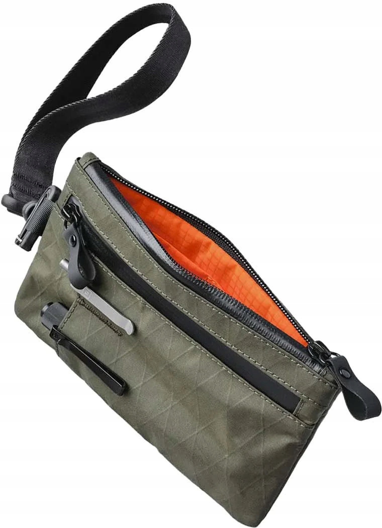 Organizér na brašna Alpaka Zip Clutch tmavě zelený