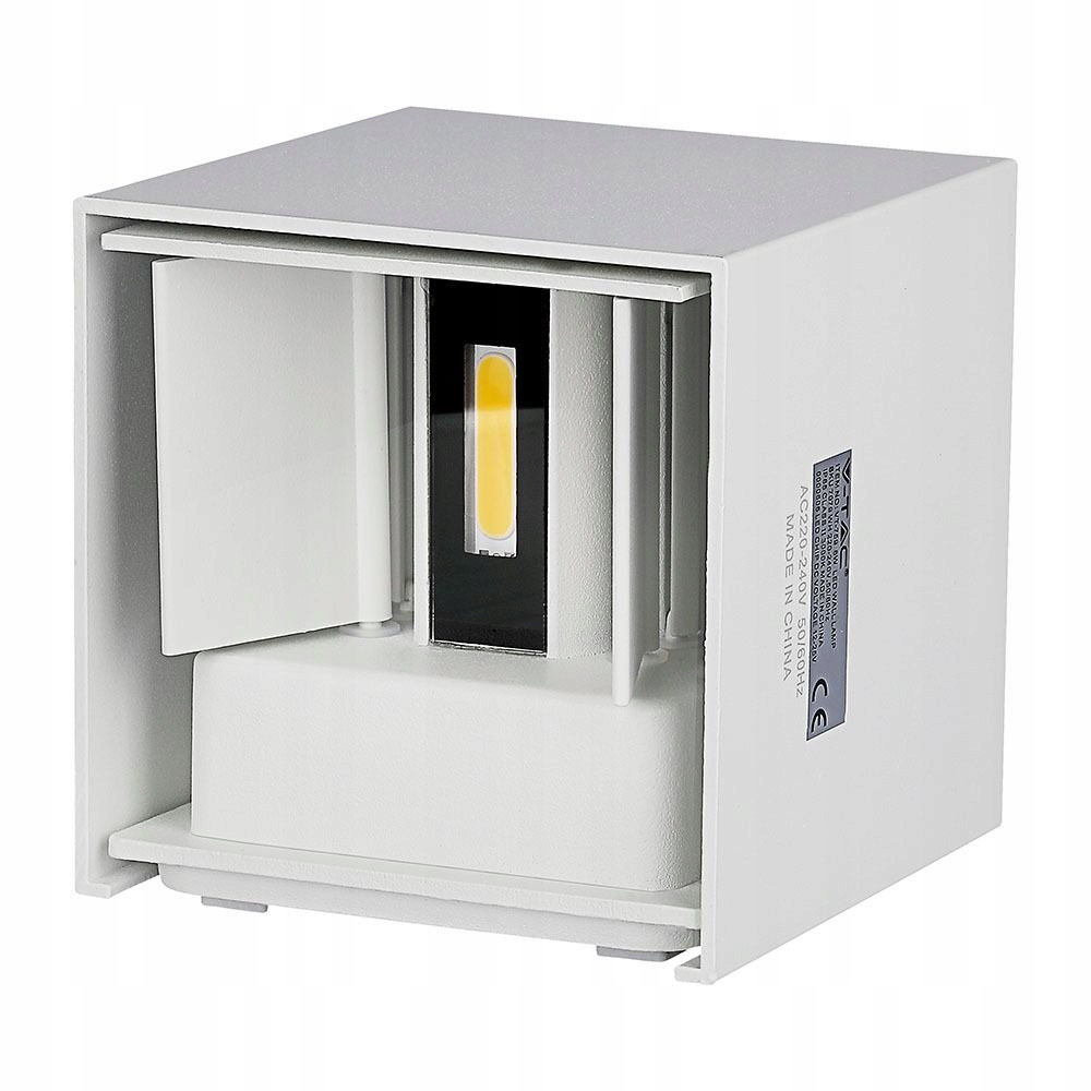 

Kinkiet Led Bridgelux 12W Sześcian VT-759 biały