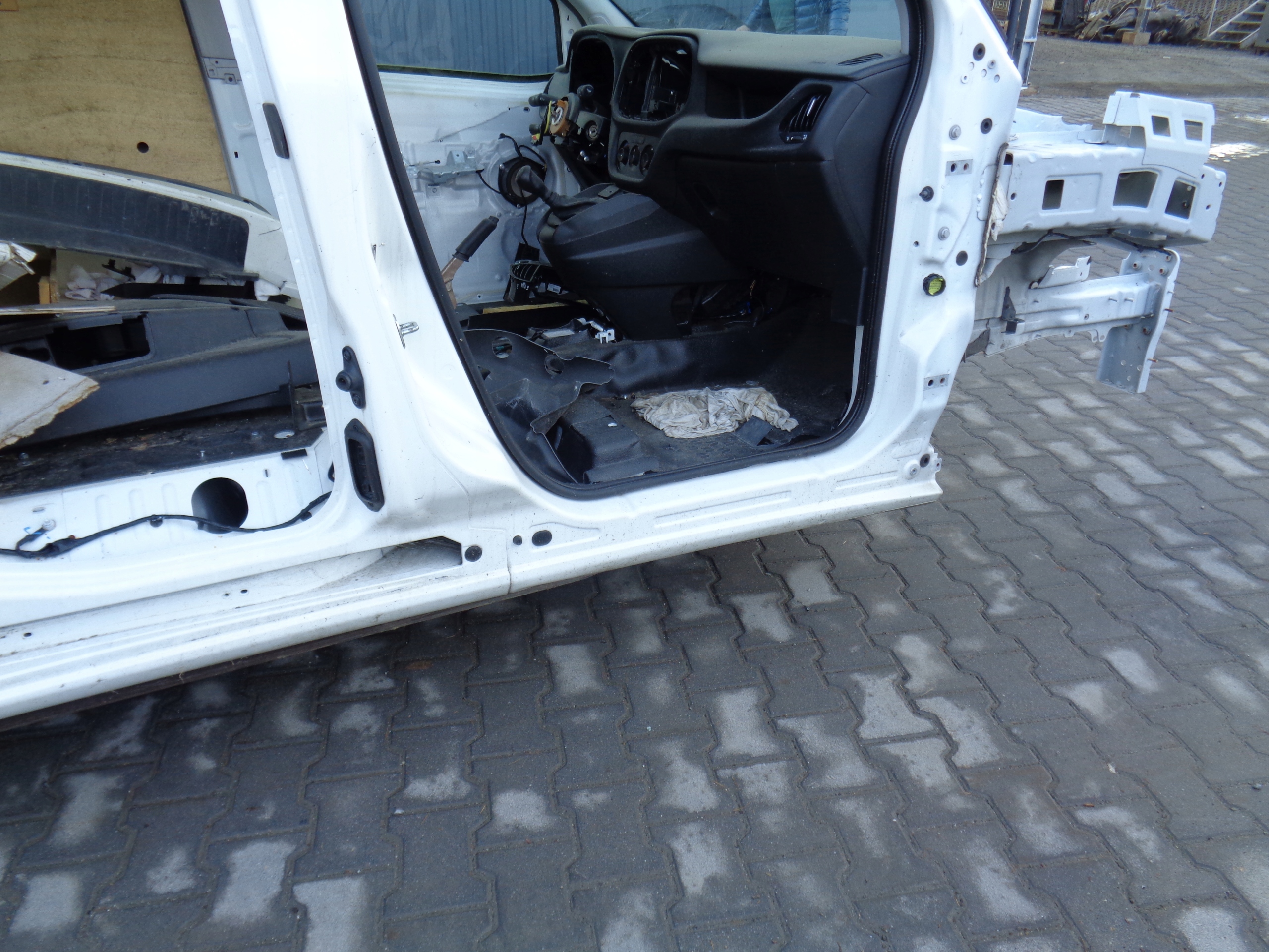 FIAT DOBLO II 2 threshold pillar A+B quarter right front 10-22R