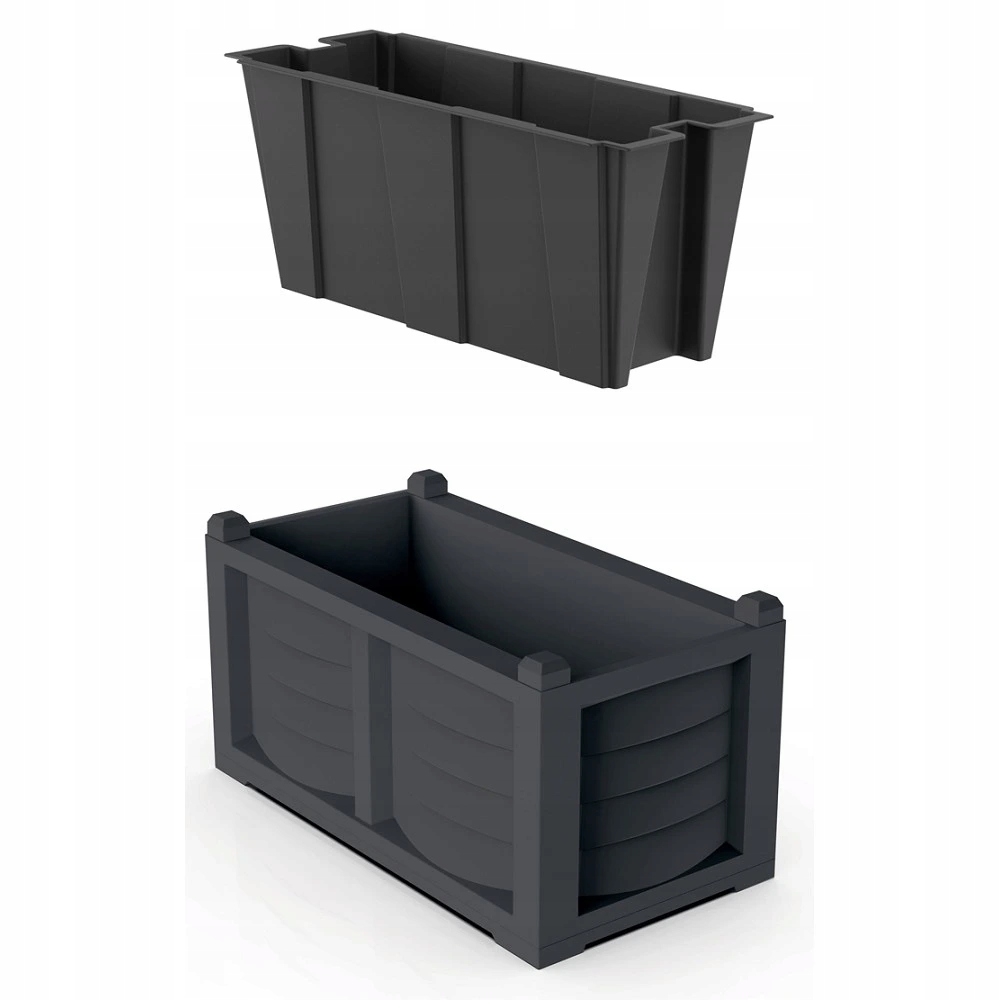 Bama Truhlík set Arredo, antracit