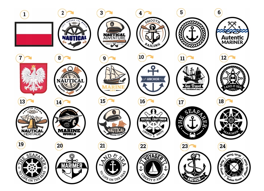 Ocean Legend Męski T-shirt Biały XXL Rękaw inny rękaw