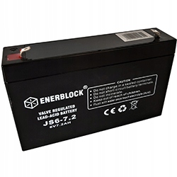 AKUMULATOR AGM ENERBLOCK JS6-7.2 6V 7.2Ah