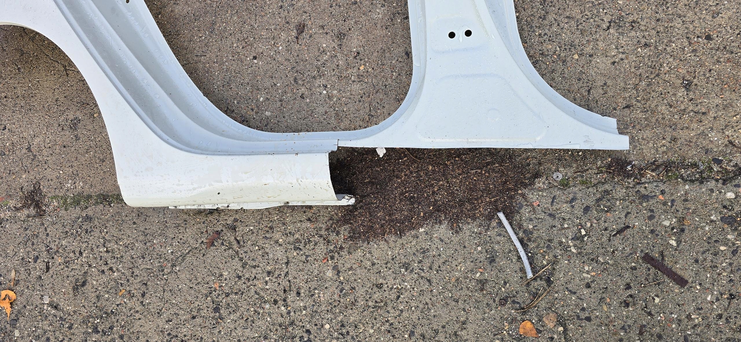 fender rear part HYUNDAI i20 II right rear pillar