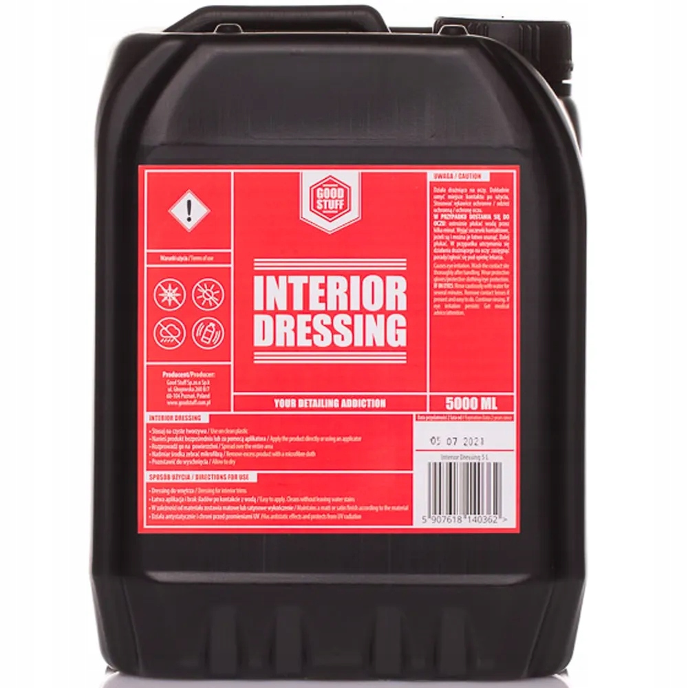 GOOD STUFF Interior Dressing Mat 5L для пластику