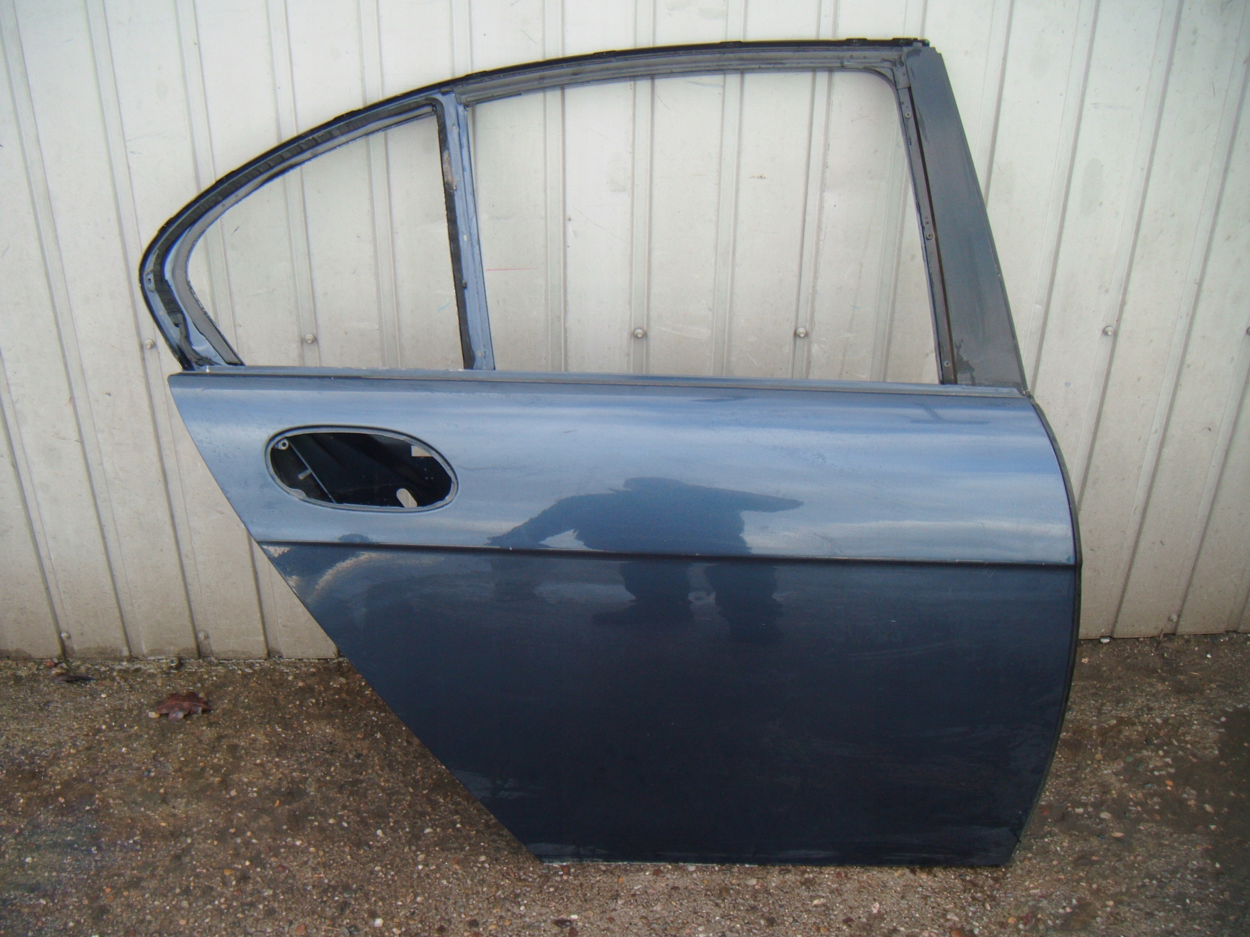 BMW 7 IV E65 LIFT 05-08 DRZWI PRAWY TYŁ TOLEDOBLAU METALLIC 482/5