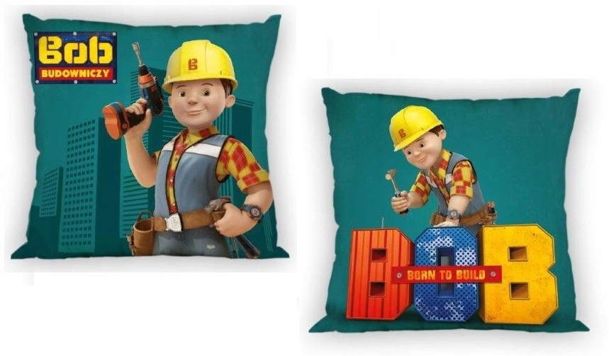 

Poduszka ozdobna Bob Budowniczy jasiek Jaś 40x40