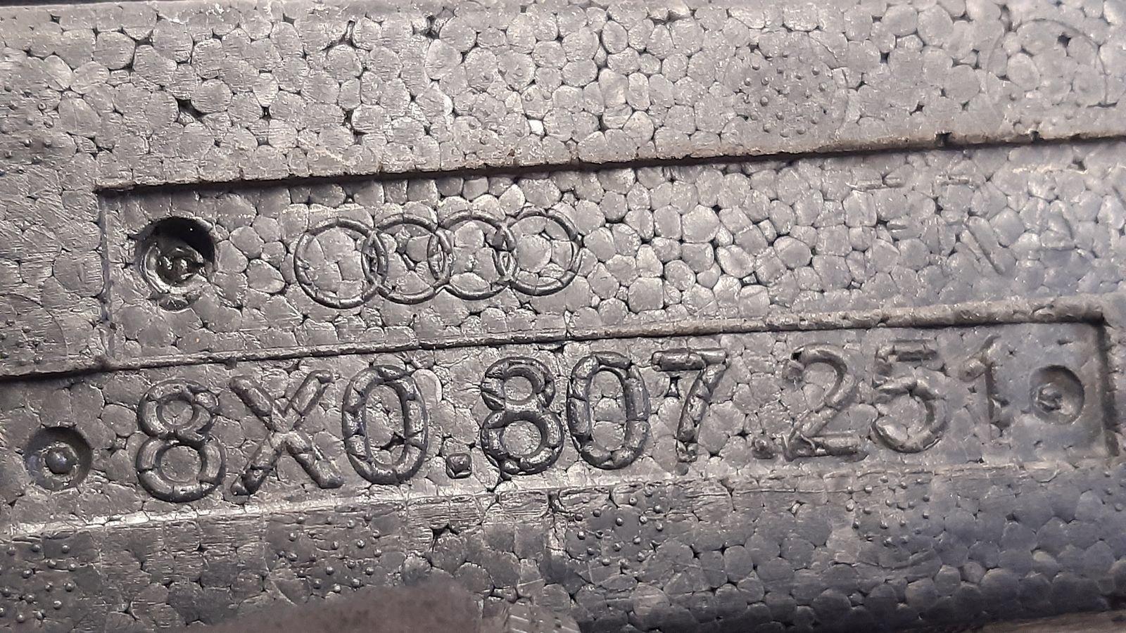 Absorber Paraurti Audi A1 8X 1,2 TSI