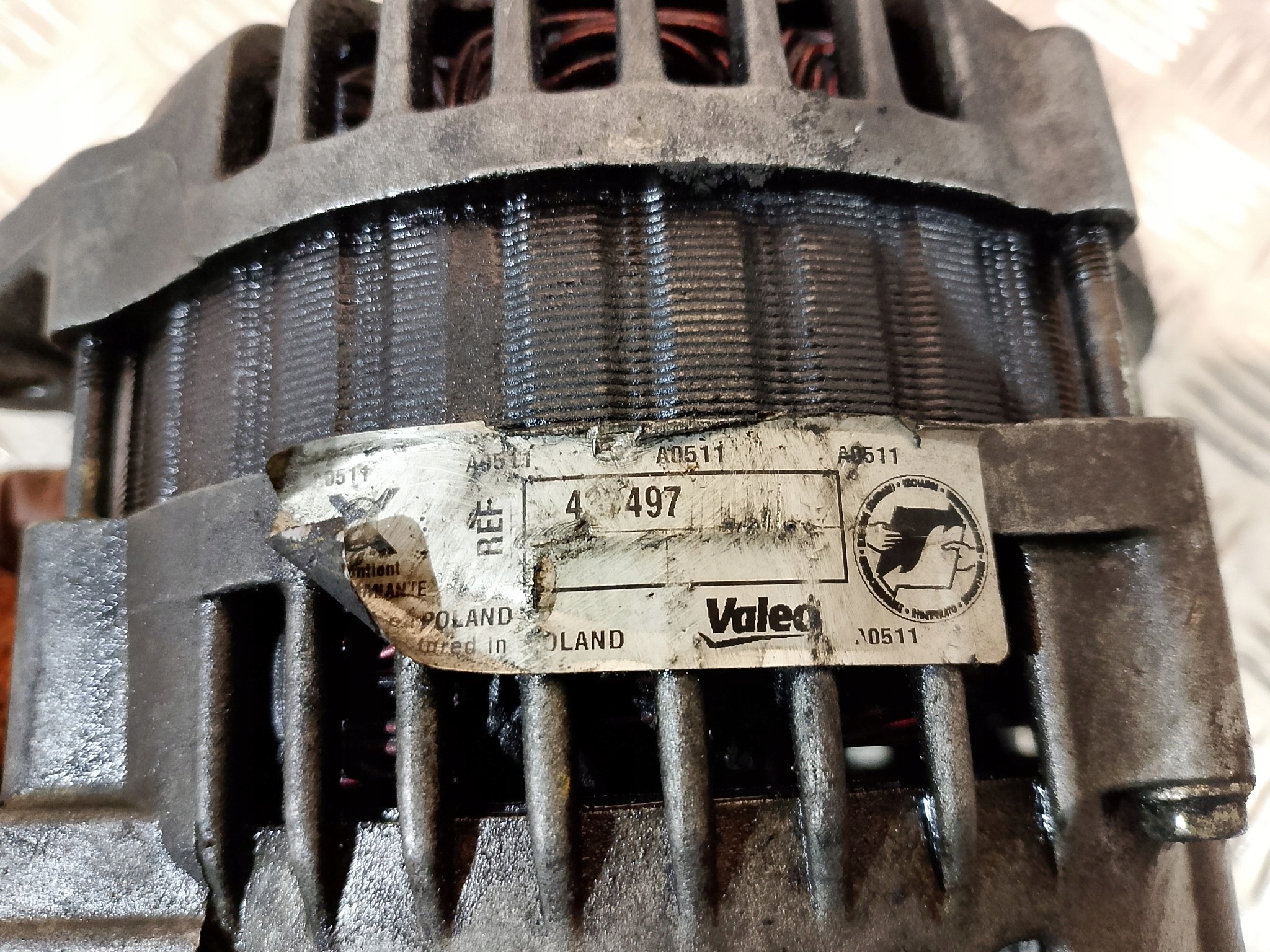 alternator OPEL ASTRA 2 G II 1.7 DTI