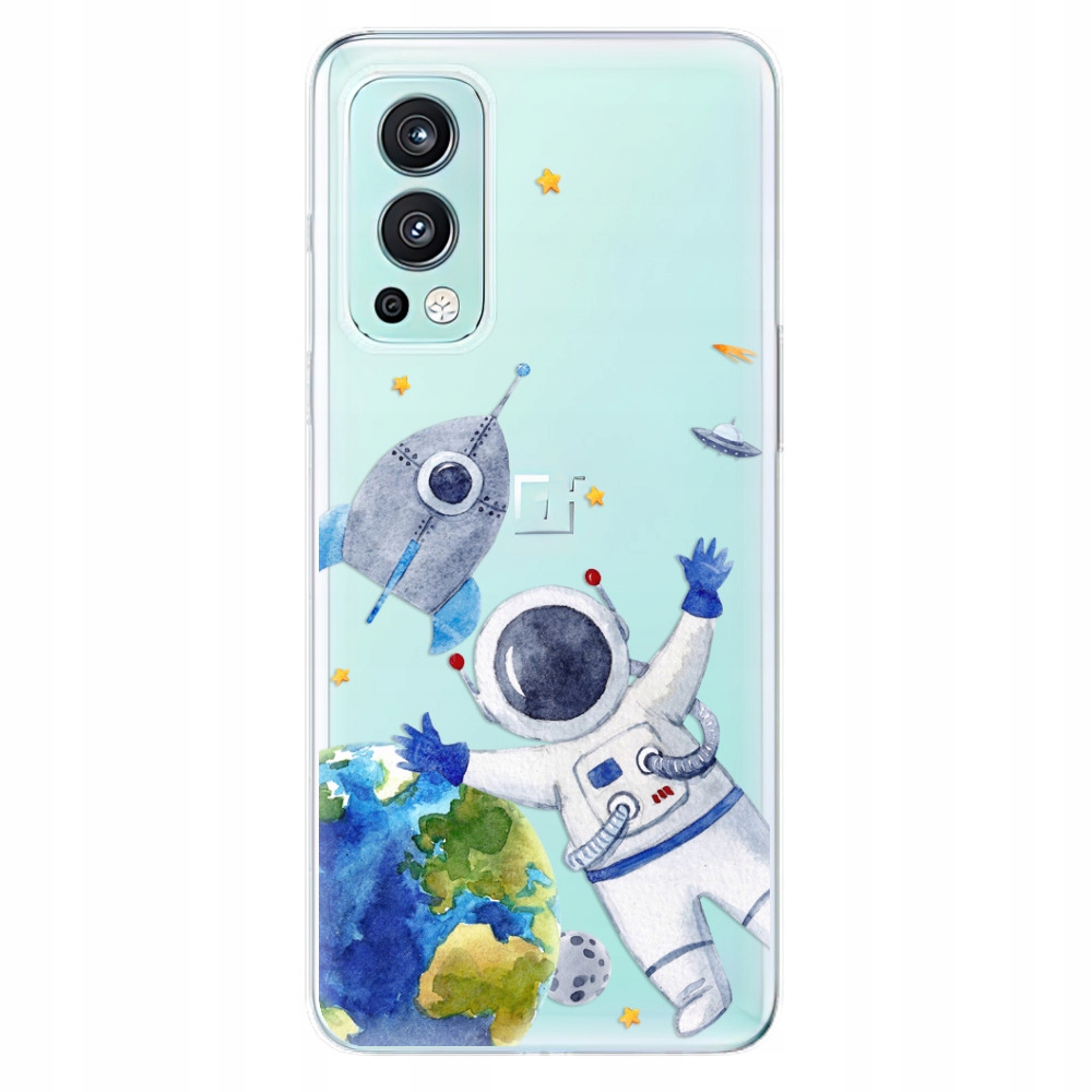 Silikonowe etui iSaprio Space 05 do OnePlus Nord 2 5G