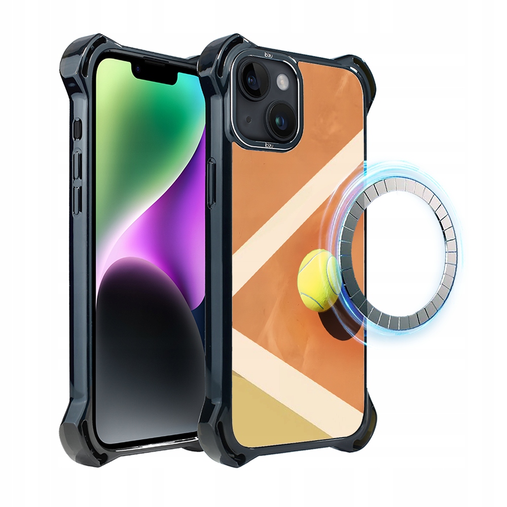 Pouzdro pro iPhone 14 Plus Ibizu DropGuard Ultra s MagSafe, Tenis