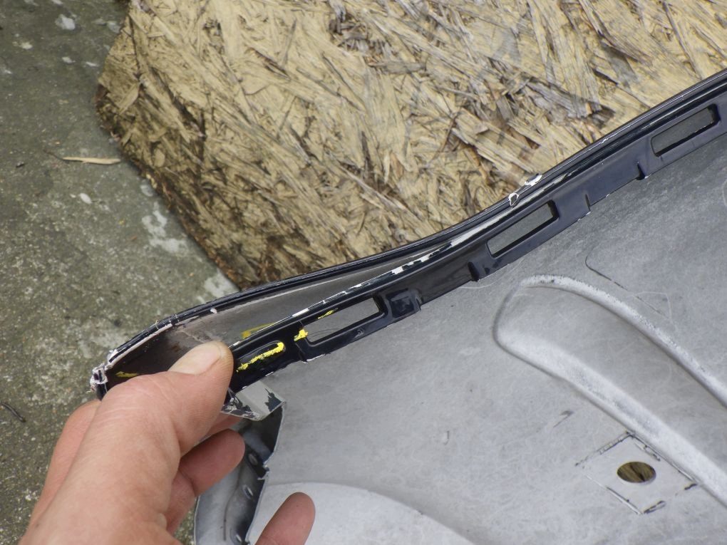OPEL CORSA D 3D 2006- bumper rear rear part