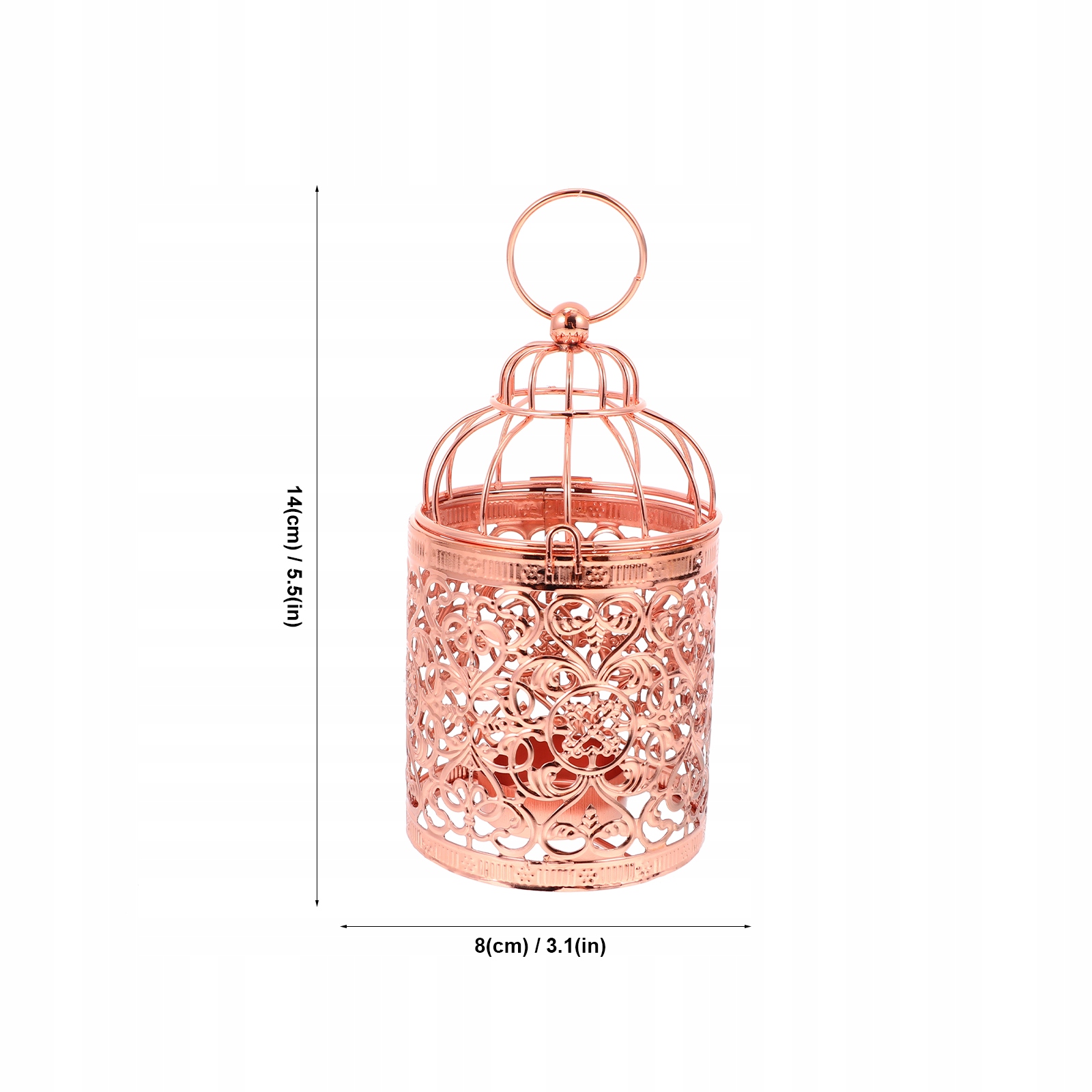 DEKOR STOŁU RAMADAN TEALIGHT Z METALOWEGO PTAKA Rodzaj inny