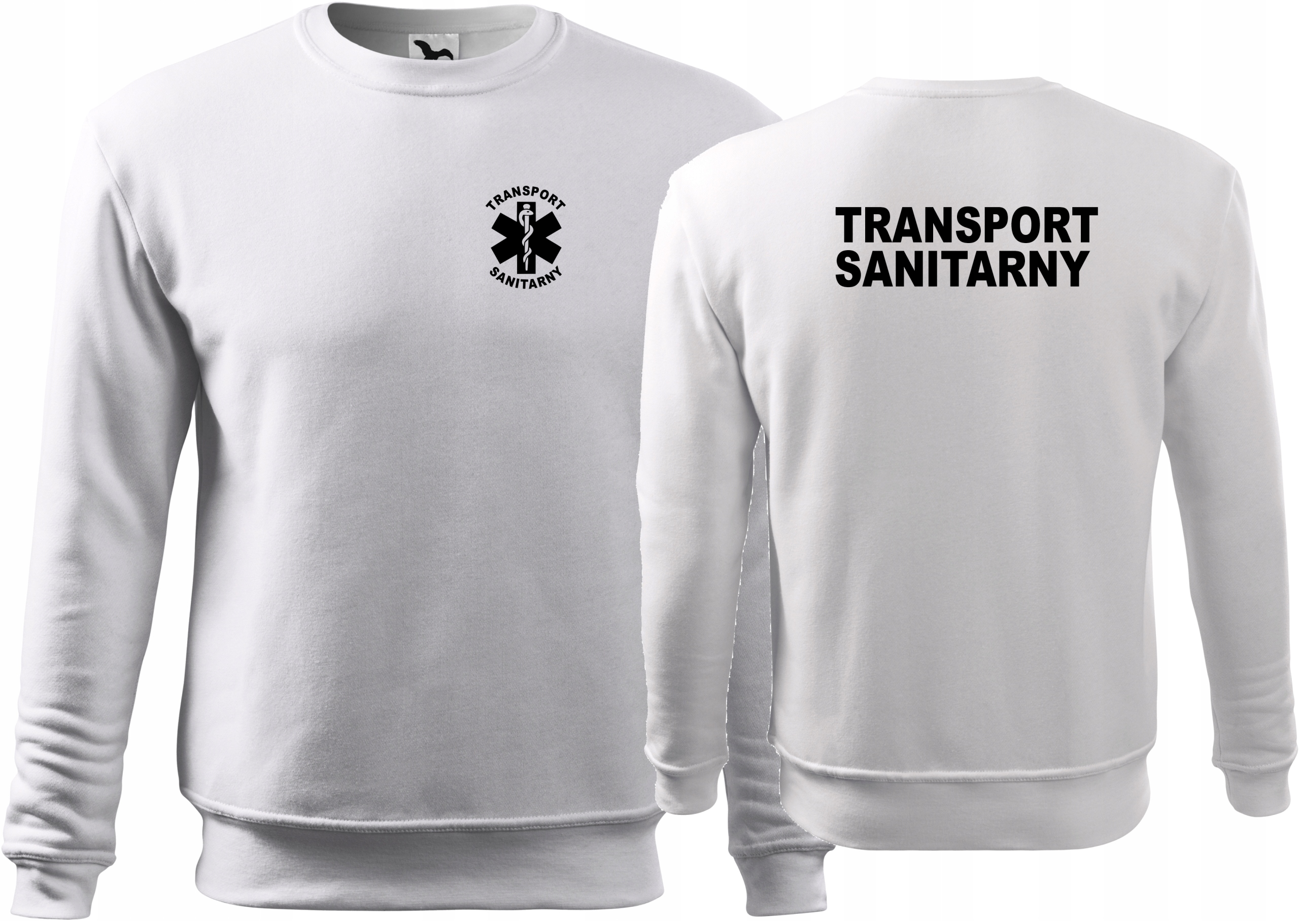 

Bluza męska z nadrukiem Transport Sanitarny