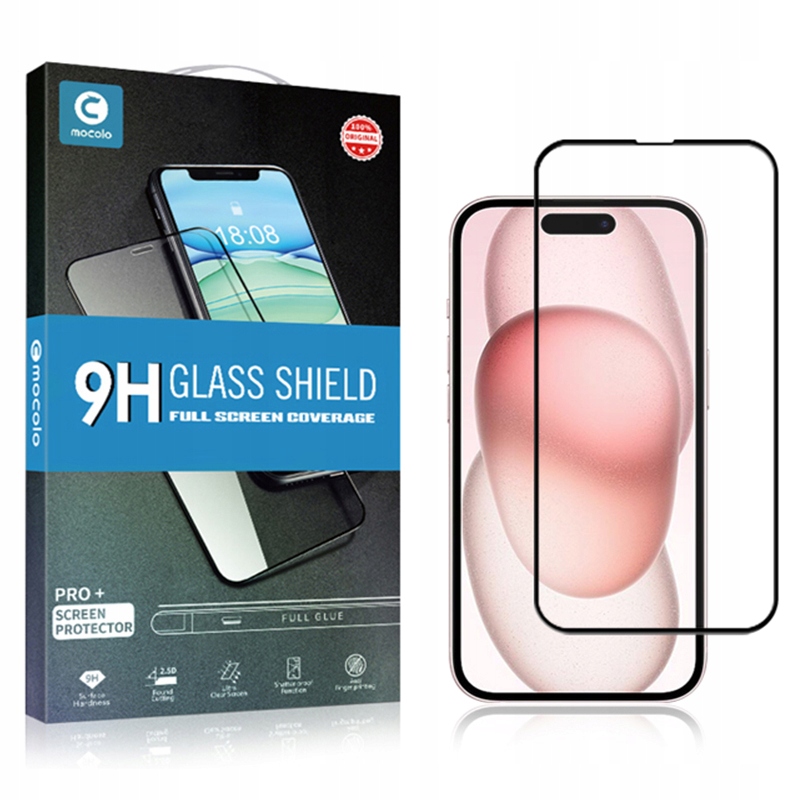 Szkło Hartowane Mocolo Fg Do Iphone 15