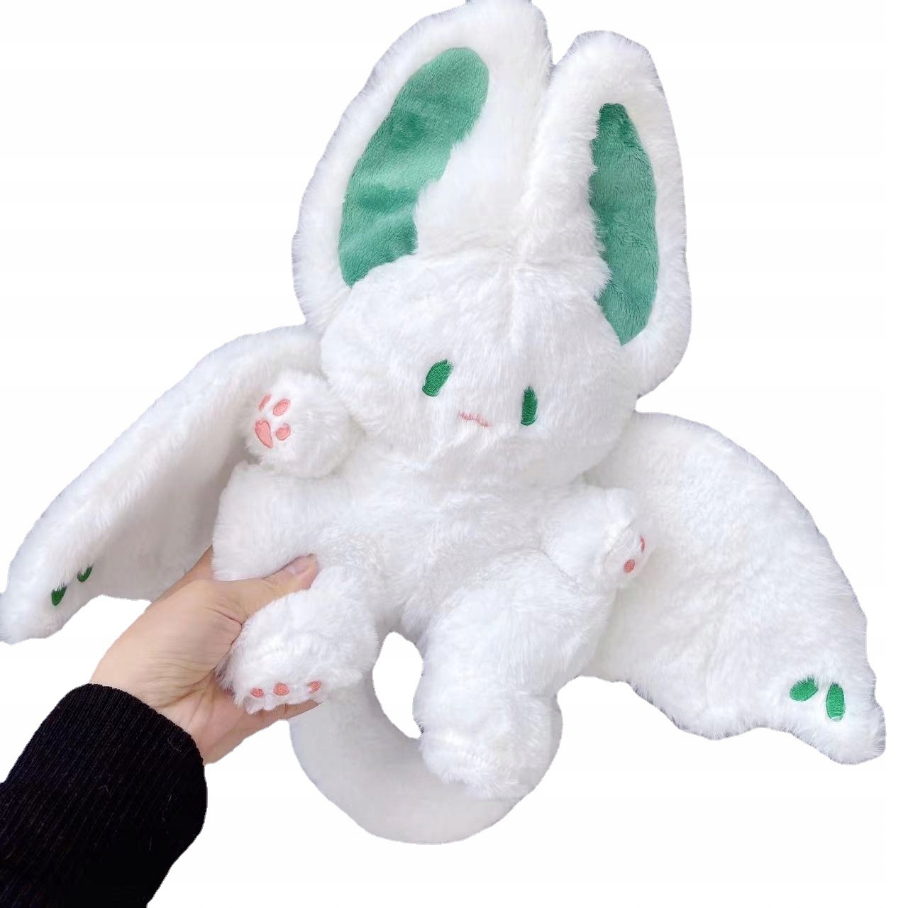 MASKOTKA Królik Nietoperz PLUSZAK ZABAWKA 30 CM