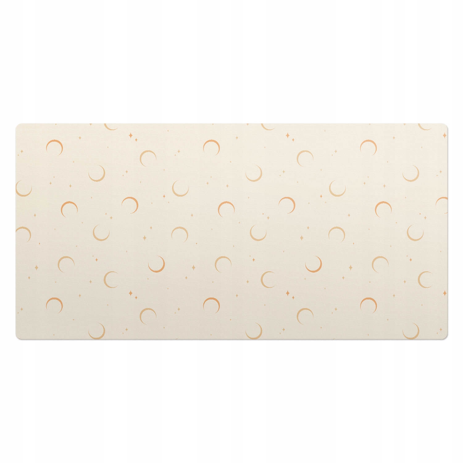 Vinylová podložka na stůl s grafikou Motiv měsíců a hvězd 100 x 50 cm