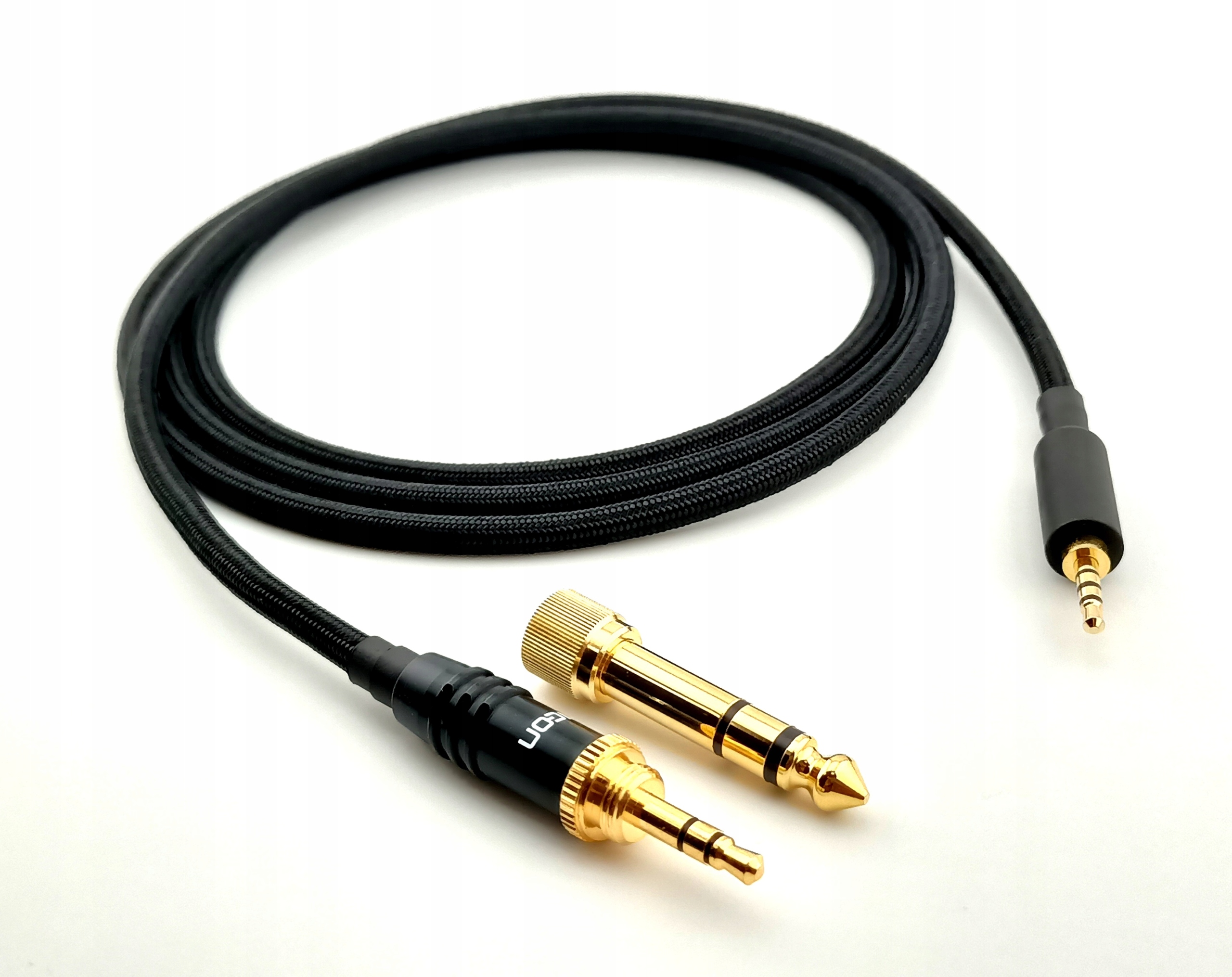 Kabel do T+a Solitaire ręcznie wykonany 3,5mm 6,3mm oplot