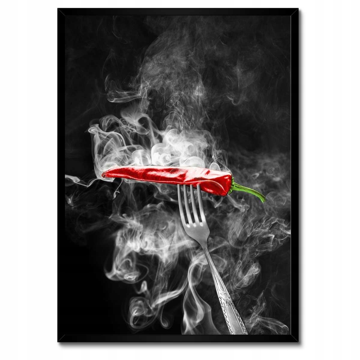 Plakáty v rámu 50x70 Chilli paprička Vidlička
