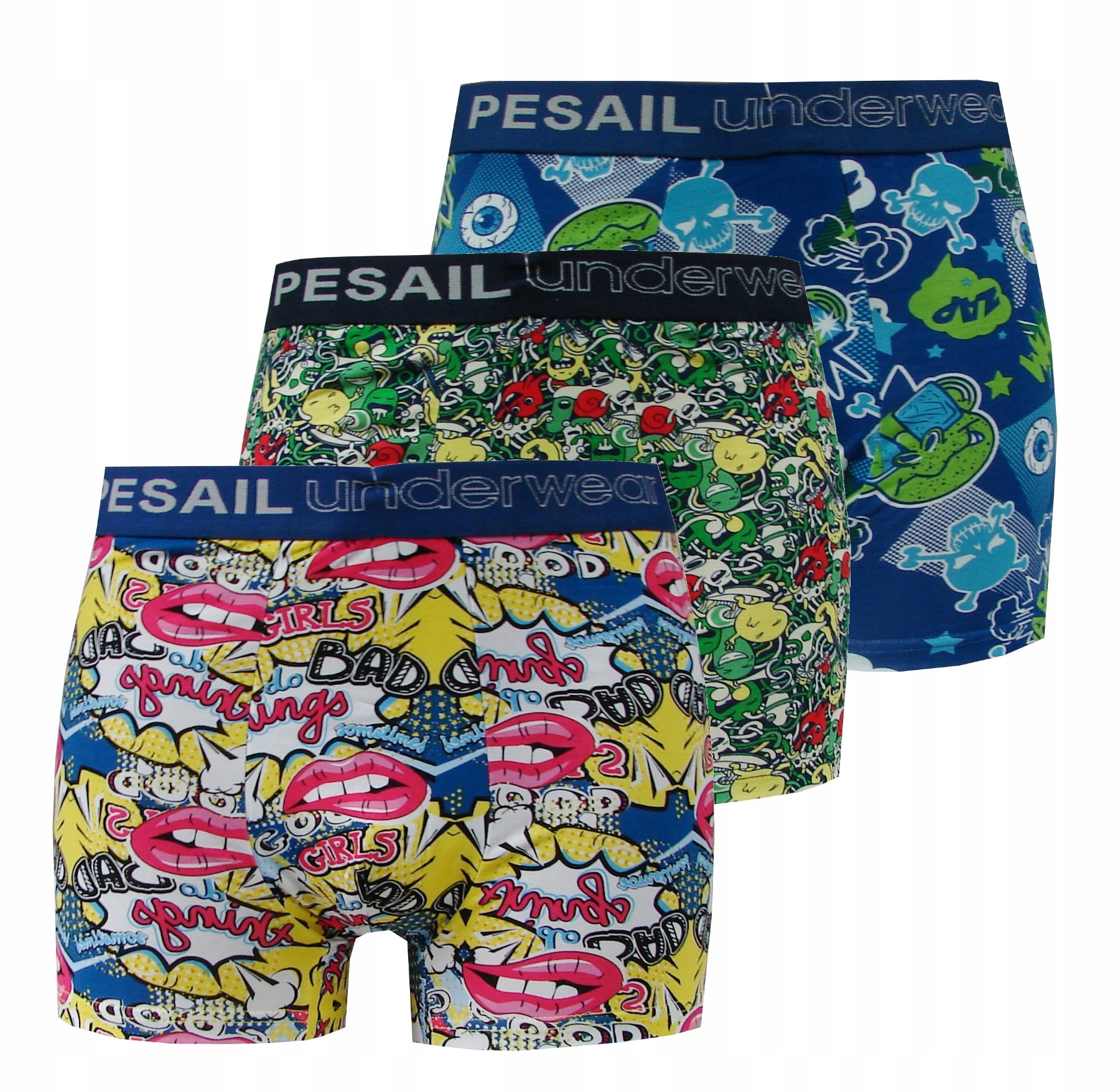 

Bokserki Męskie Bawełniane 3PAK. 2XL B85607