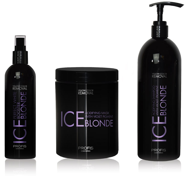 Profis Ice Blonde Sada Šampon 1000 ML Maska 1000 ML Kondicionér 250 ML