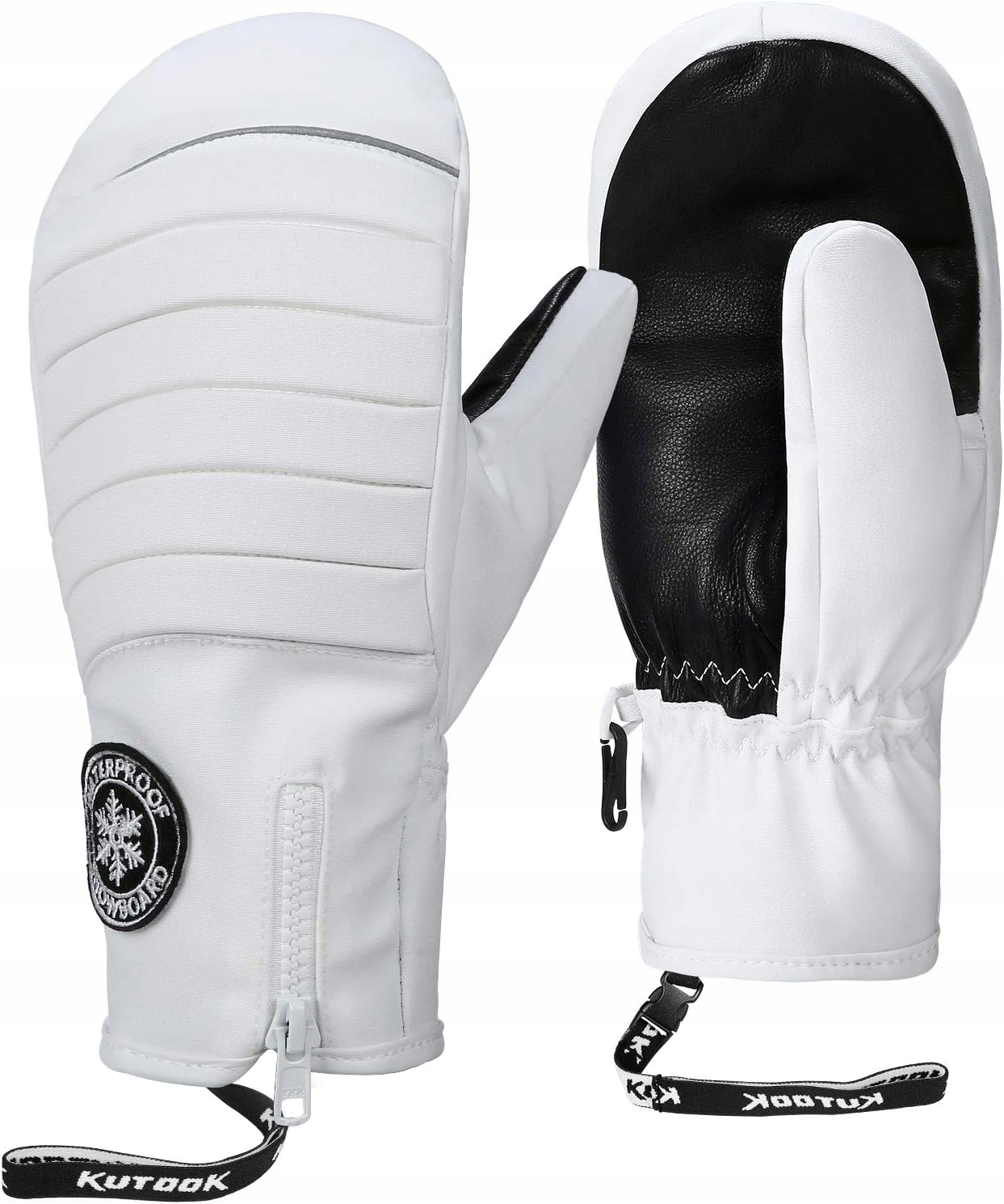 Rękawice narciarskie snowboardowe zimowe Wodoodporne Kutook *XL