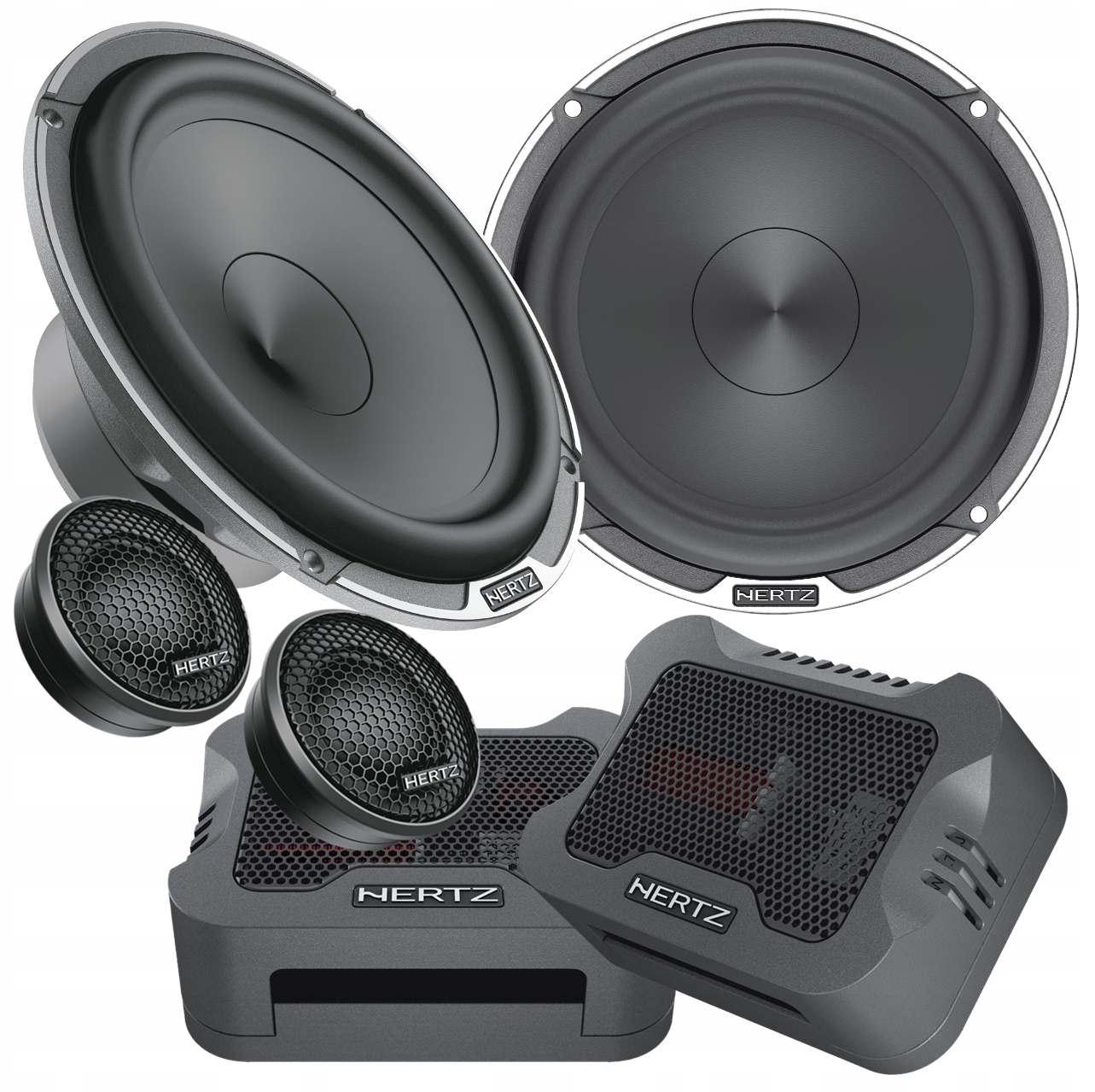 Hertz Mpk 165.3 Pro Mille System 220W Dedykowane Dystanse Mdf Bas