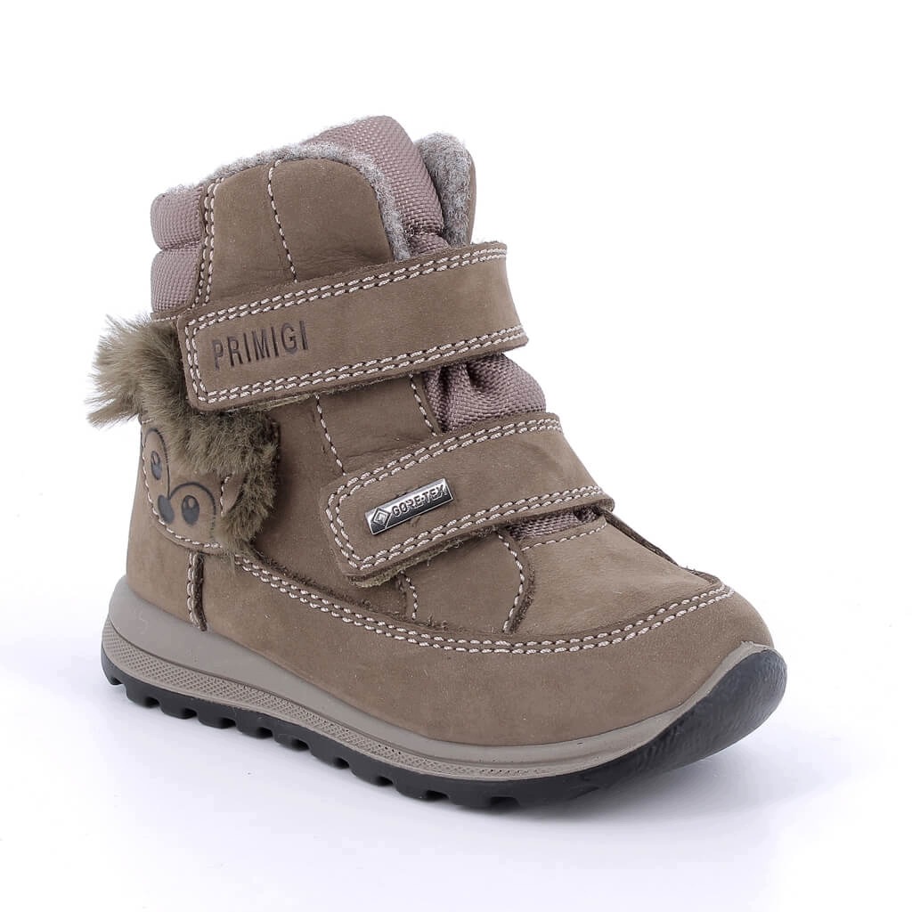 Skórzane Trzewiki Zimowe Dziecięce Primigi Z Membraną Gore-tex R21
